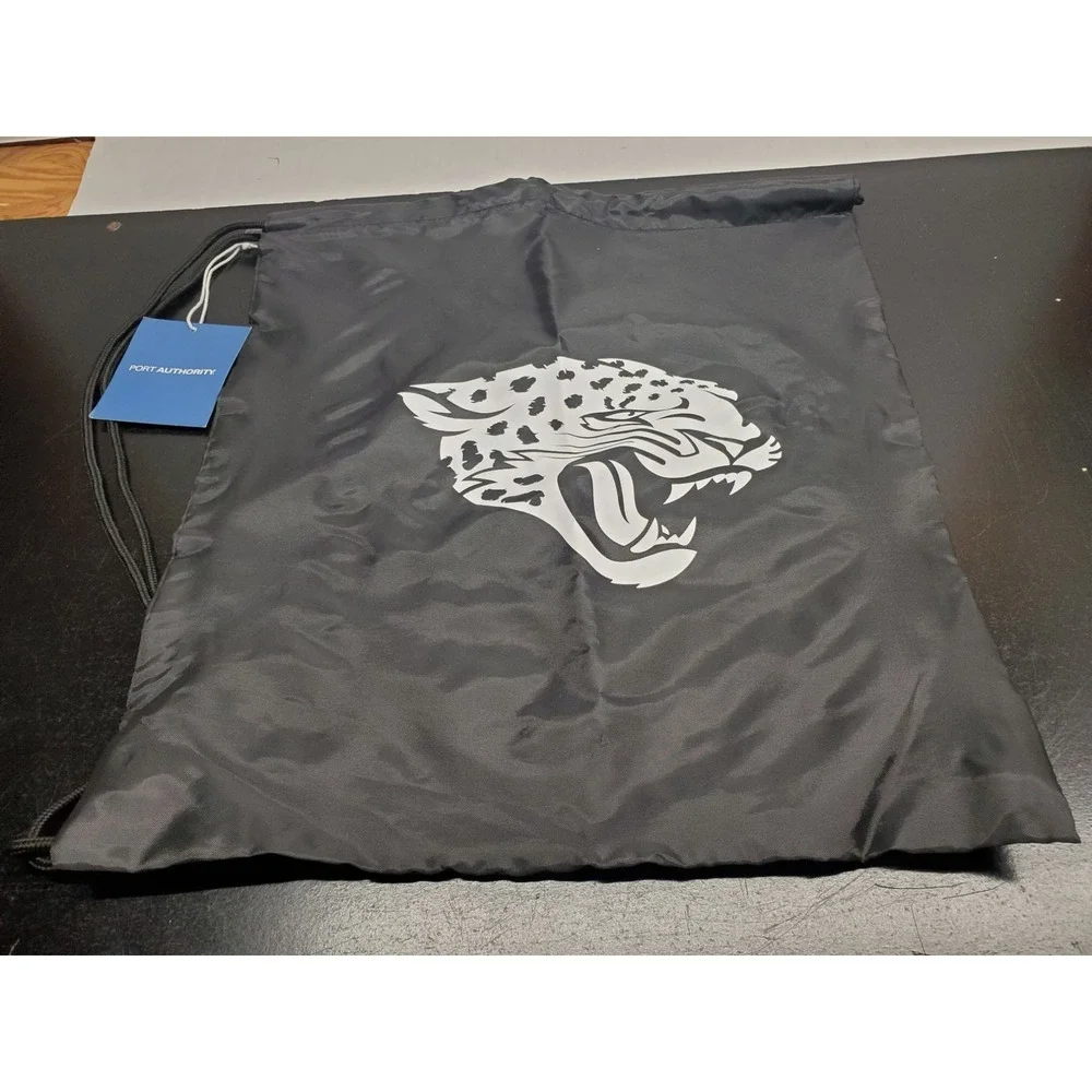 NFL Jacksonville Jaguars Nylon Draw‎ String Bags - 14 x 15.5 Inches